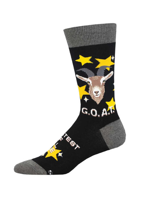 The GOAT Men's Crew Socks | Gifts & Accessories | Light Years Jewelry