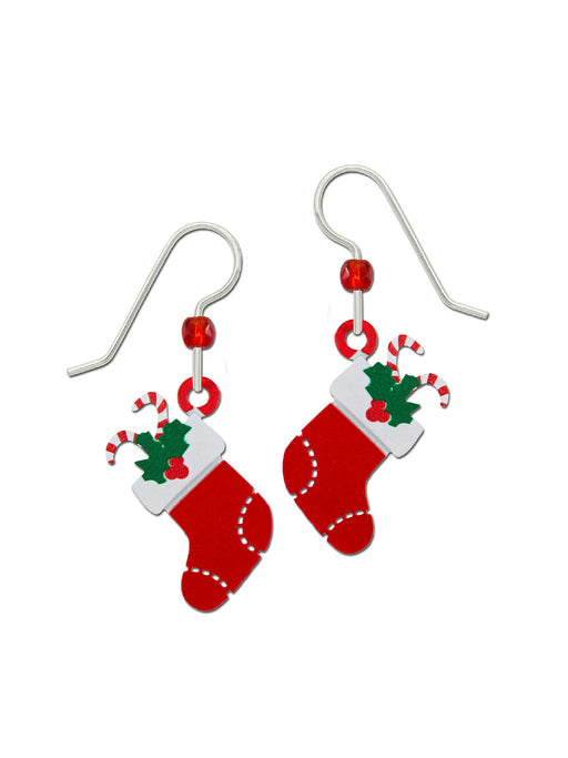 Holiday Stocking Dangles by Sienna Sky | Sterling Silver Earrings | Light Years