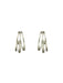 Triple Bar Post Hoops | Sterling Silver Gold Filled Studs Earrings | Light Years