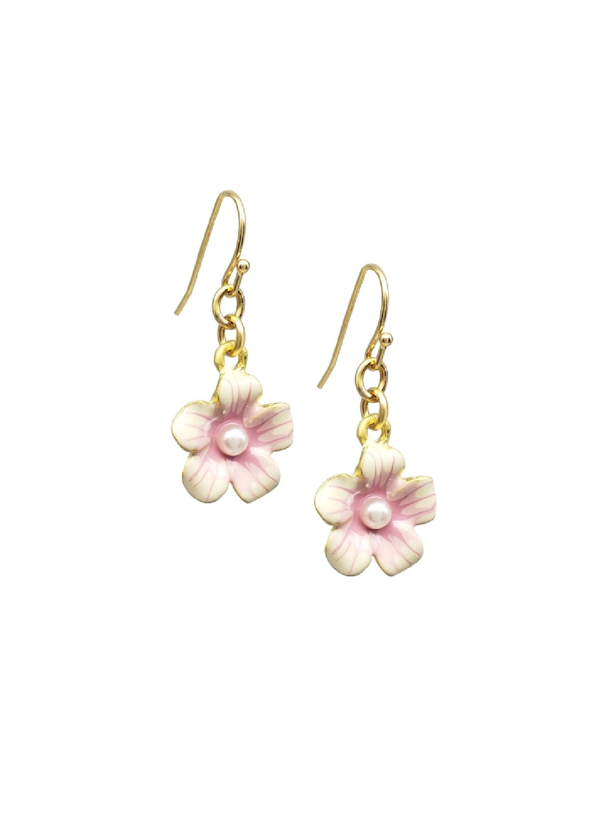 Cherry Blossom Dangles by Museum Reproductions | Gold Earrings | Light ...