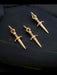 Bronze Sword Necklaces | Bronze Gold Vermeil Dagger Knife | Light Years Jewelry