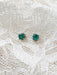 4mm Precious Birthstone Posts Studs | Ruby Emerald Sapphire Sterling Silver | Light Years