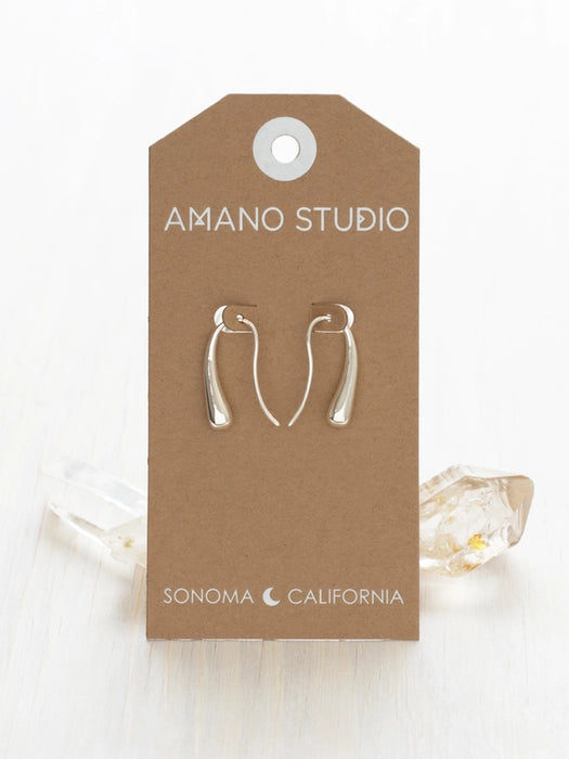 Gota Earrings by Amano Studio | Gold Silver Plated Brass | Light Years Jewelry