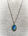 Carved Labradorite Pendant | Sterling Silver Necklace | Light Years Jewelry