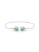 Ethiopian Opal Cuff Bracelet | Sterling Silver | Light Years Jewelry