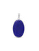 Lapis Cabochon Pendant | Sterling Silver Necklace | Light Years Jewelry