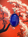 Lapis Cabochon Pendant | Sterling Silver Necklace | Light Years Jewelry