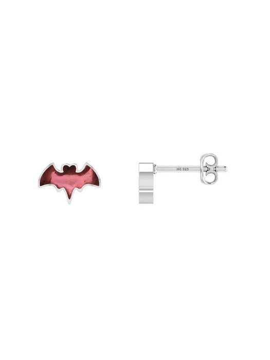 Gemstone Bat Posts | Sterling Silver Studs Earrings | Light Years Jewelry