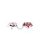 Gemstone Bat Posts | Sterling Silver Studs Earrings | Light Years Jewelry