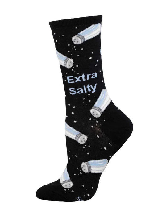 Extra Salty Women's Crew Socks | Gifts and Accessories | Light Years Jewelry