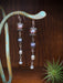 Reflections Purple Pearl Drop Dangles by Anne Vaughan | Sterling Silver | Light Years