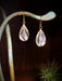 Alchemy Faceted Abalone Teardrop Dangles by Anne Vaughan | Gold Filled Earrings | Light Years