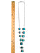 Classic Turquoise Statement Necklace | Navajo Native American Handmade | Light Years