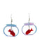 Goldfish Bowl Dangles | Fashion Earrings | Light Years Jewelry