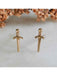 Dagger Sword Posts | Sterling Silver Bronze Studs Earrings | Light Years