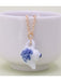 Tea Time Ceramic Teacup Tea Pot Necklace | Gold Fashion Chain | Light Years