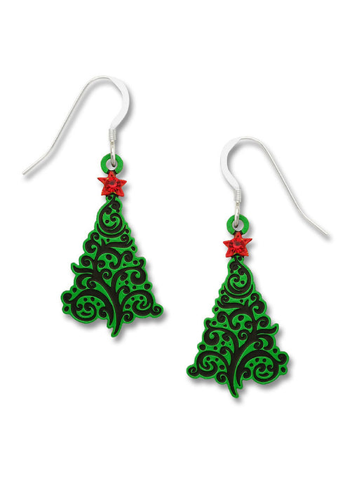 Christmas Tree Dangles by Sienna Sky | Sterling Silver Earrings | Light Years