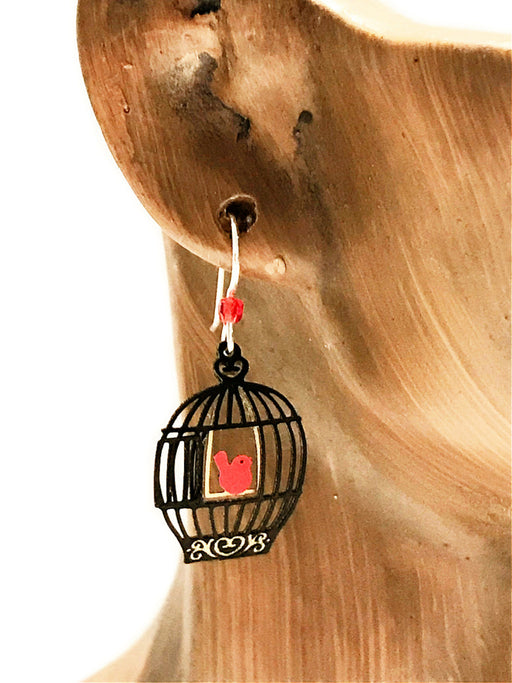 Open Bird Cage Earrings By Sienna Sky | Sterling Silver | Light Years