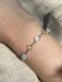 Linked Moonstone Bracelet | Sterling Silver | Light Years Jewelry