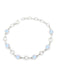 Linked Moonstone Bracelet | Sterling Silver | Light Years Jewelry