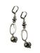 Navajo Pearl Dangles | Sterling Silver Ball Earrings | Light Years Jewelry