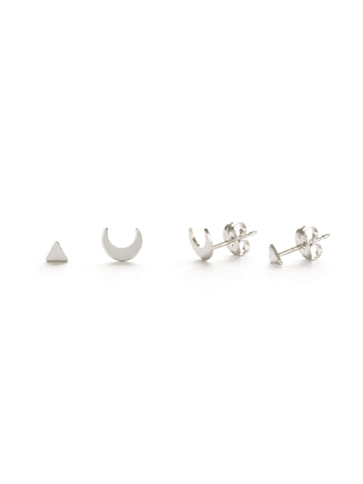 Mystic Studs Combination Set | Gold or Silver Posts | Light Years