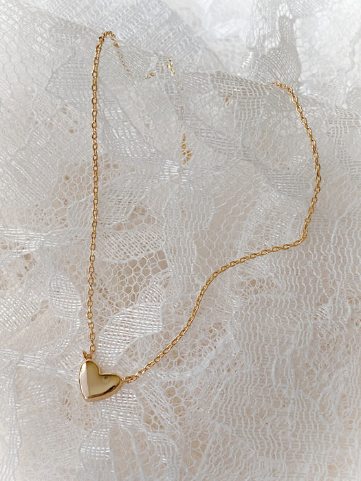 Sweet Heart Choker Necklace | Gold Silver Plated Chain | Light Years