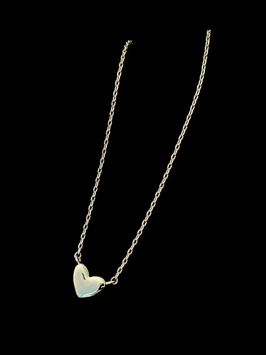 Sweet Heart Choker Necklace | Gold Silver Plated Chain | Light Years