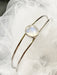 Rainbow Moonstone Cuff Bracelet | Sterling Silver | Light Years Jewelry