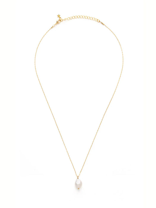 Freshwater Pearl Pendant Necklace by Amano Studio | Gold Plated | Light Years