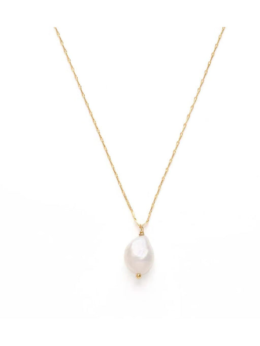 Freshwater Pearl Pendant Necklace by Amano Studio | Gold Plated | Light Years