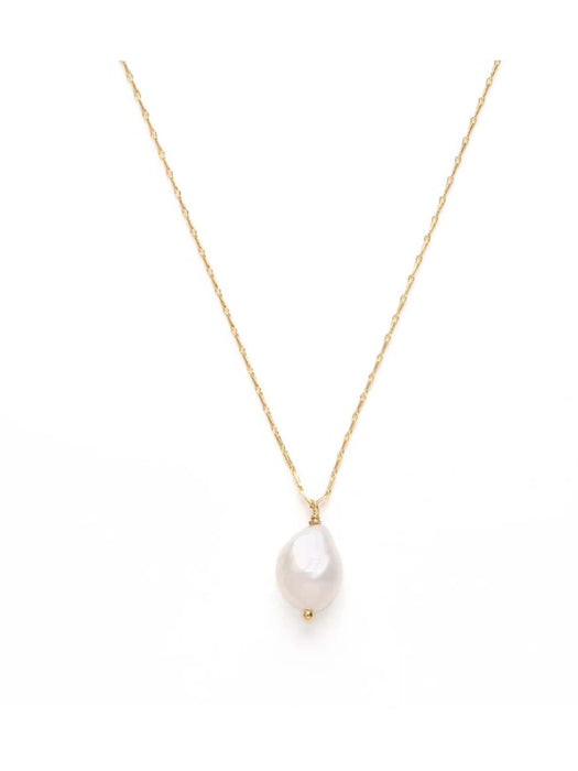 Freshwater Pearl Pendant Necklace by Amano Studio | Gold Plated | Light Years