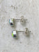 Petite Ethiopian Opal Posts | Sterling Silver Studs Earrings | Light Years