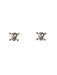 CZ Skull & Crossbones Posts | Gold Silver Plated | Light Years Jewelry