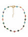 Multicolor Evil Eye Anklet | Gold Chain Amulet | Light Years Jewelry