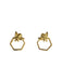 Bee & Honeycomb Posts by Tomas | Gold Vermeil Studs Earrings | Light Years