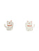 Lucky Cat Enamel Posts by Tomas | Sterling Silver Stud Earrings | Light Years