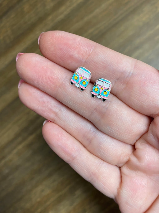 Vintage Bus Posts by Tomas | Sterling Silver Stud Earrings | Light Years