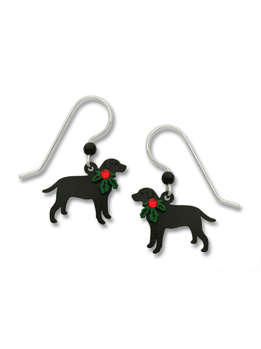 Christmas Lab Dangles by Sienna Sky | Sterling Silver Earrings | Light Years