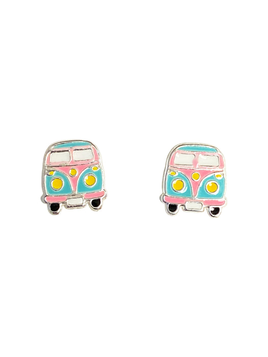 Vintage Bus Posts by Tomas | Sterling Silver Stud Earrings | Light Years