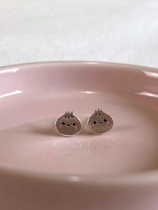 Happy Dumpling Posts by boma | Sterling Silver Studs Earrings | Light Years