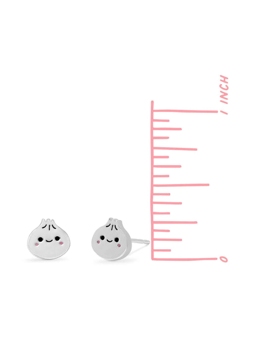 Happy Dumpling Posts by boma | Sterling Silver Studs Earrings | Light Years