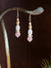 Embrace Rose Quartz & Pearl Dangles by Anne Vaughan | Sterling Silver | Light Years