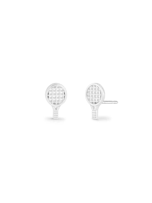 Tennis Racket Posts by boma | Sterling Silver Studs Earrings | Light Years