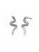 Slithering Snake Posts by boma | Sterling Silver Studs Earrings | Light Years