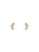 Golden Honeycomb Posts by Tomas | Gold Vermeil Stud Earrings | Light Years