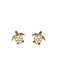 Golden Sea Turtle Posts by Tomas | 14kt Gold Vermeil Studs Earrings | Light Years