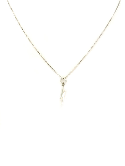 Lightning Bolt Necklace | Sterling Silver Gold Vermeil Chain | Light Years