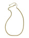 Gold Plated Cuban Chain Necklace | 16" 18" | Light Years Jewelry