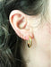 Vermeil Tube Hoops | 14kt Gold Vermeil Pincatch Earrings | Light Years